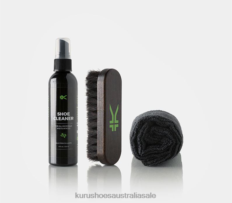 Black Cleaning Kit Kuru 2204F210 CLEANING KIT SHOE Unisex