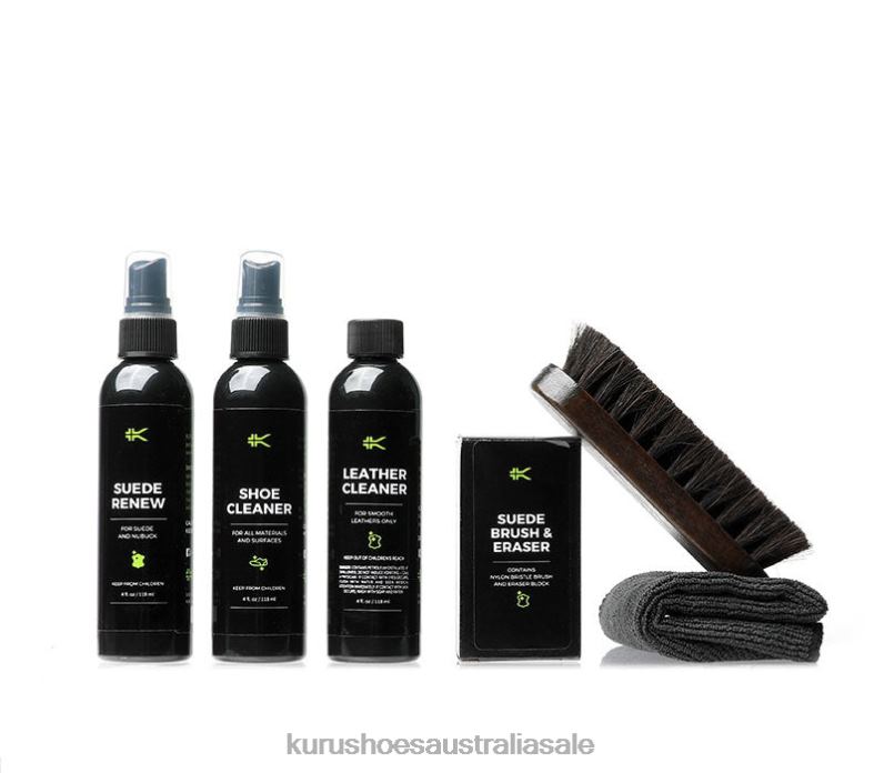 Black Cleaning Kit Kuru 2204F212 ULTIMATE CARE KIT Unisex