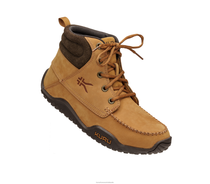 Golden Wheat/Woodstock Brown Shoes Kuru 2204F208 QUEST Men