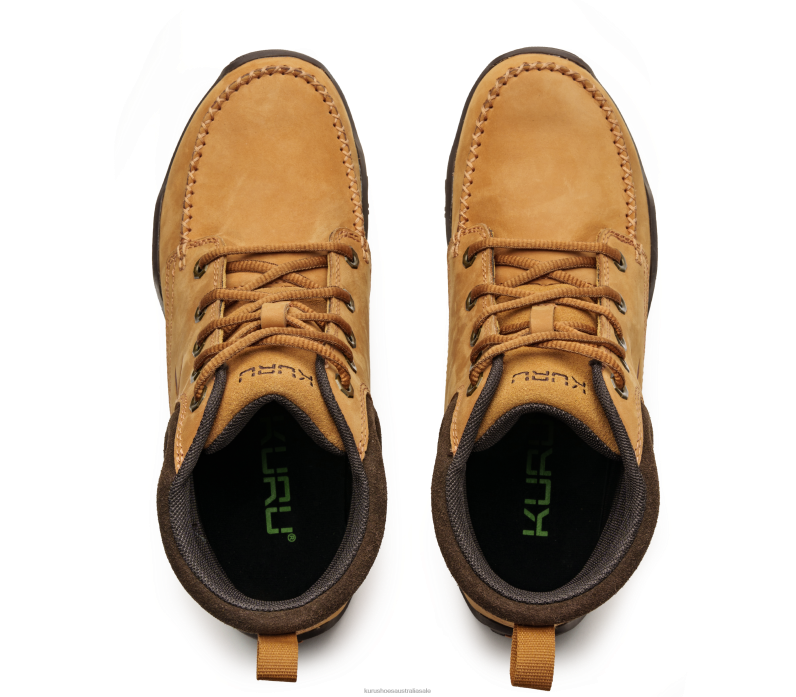 Golden Wheat/Woodstock Brown Shoes Kuru 2204F208 QUEST Men