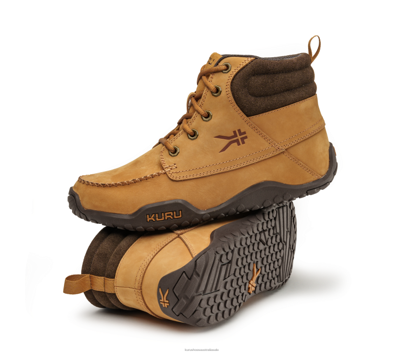 Golden Wheat/Woodstock Brown Shoes Kuru 2204F208 QUEST Men