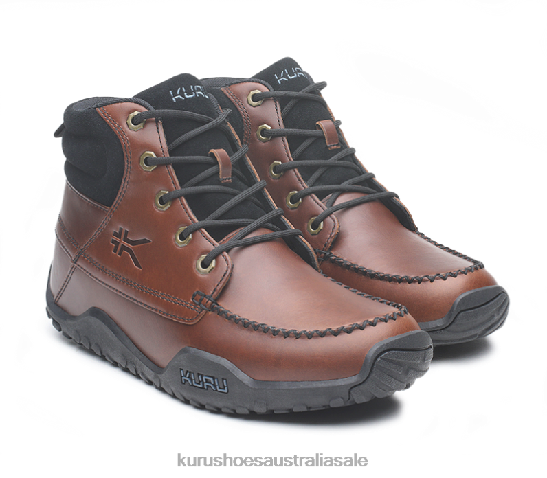 Java Brown/Jet Black Shoes Kuru 2204F207 QUEST Men