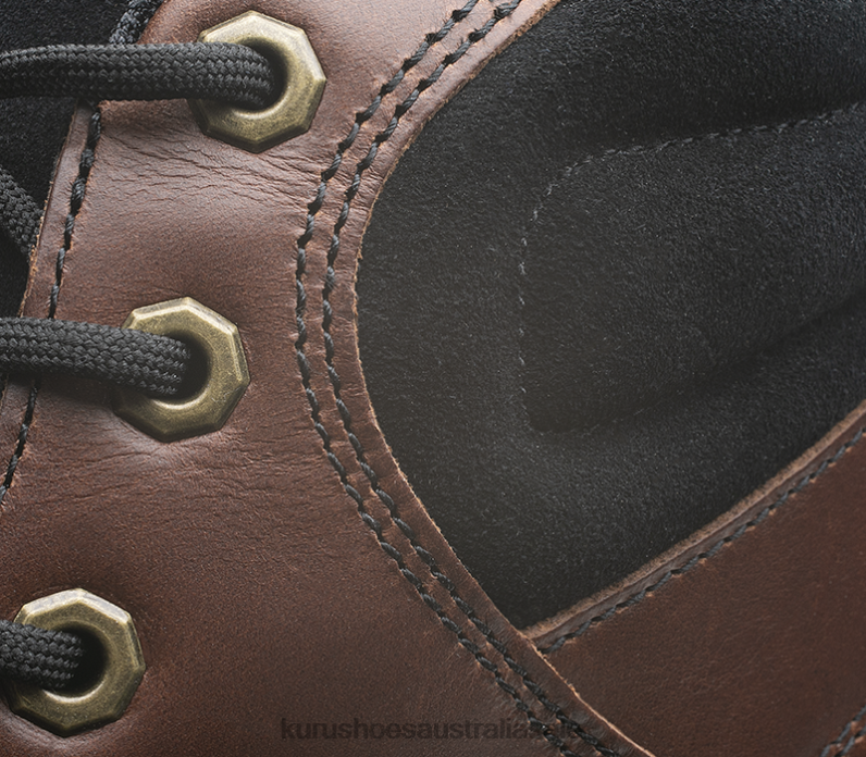 Java Brown/Jet Black Shoes Kuru 2204F207 QUEST Men