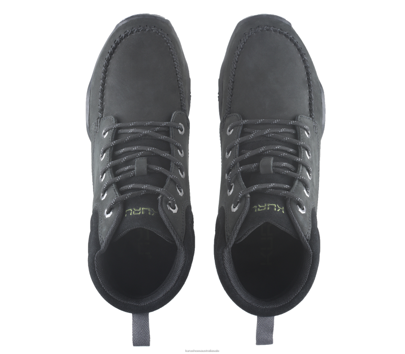 Smokestack Black Shoes Kuru 2204F206 QUEST Men