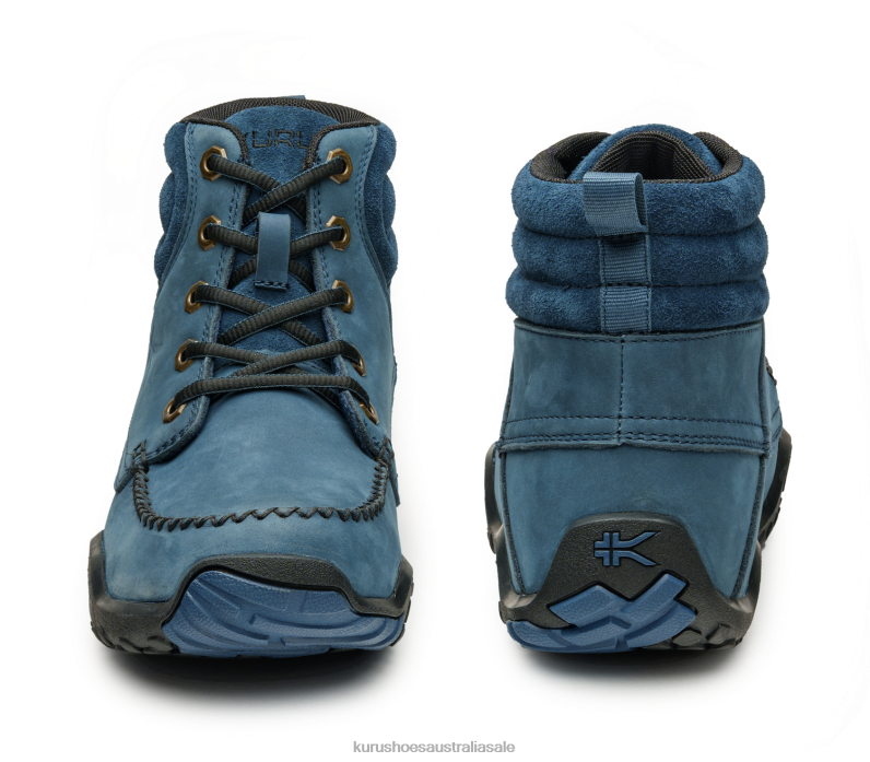 Mountain Blue/Black Shoes Kuru 2204F134 QUEST Women