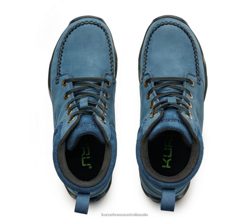 Mountain Blue/Black Shoes Kuru 2204F134 QUEST Women