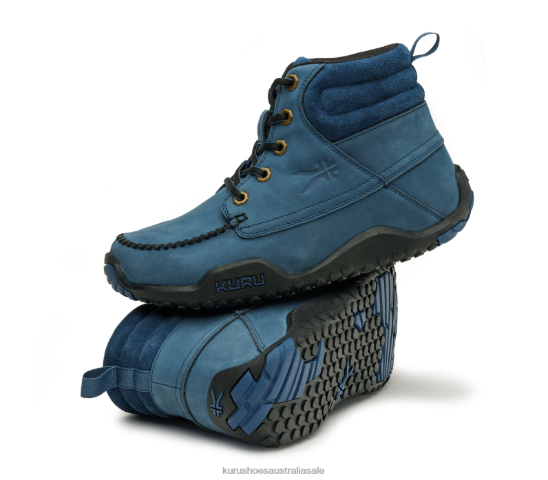 Mountain Blue/Black Shoes Kuru 2204F134 QUEST Women