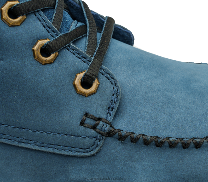 Mountain Blue/Black Shoes Kuru 2204F134 QUEST Women