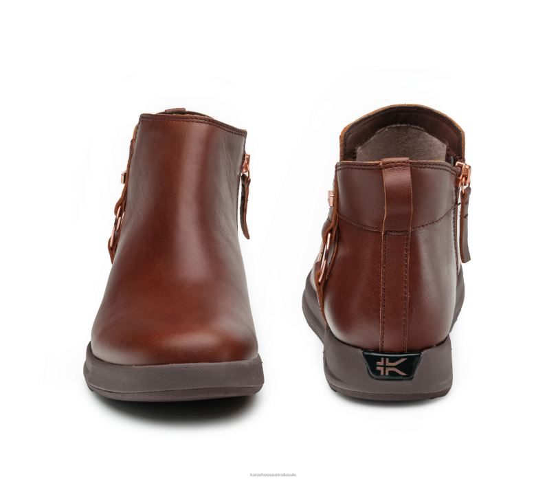 Rich Walnut/Copper Shoes Kuru 2204F128 TEMPO Women