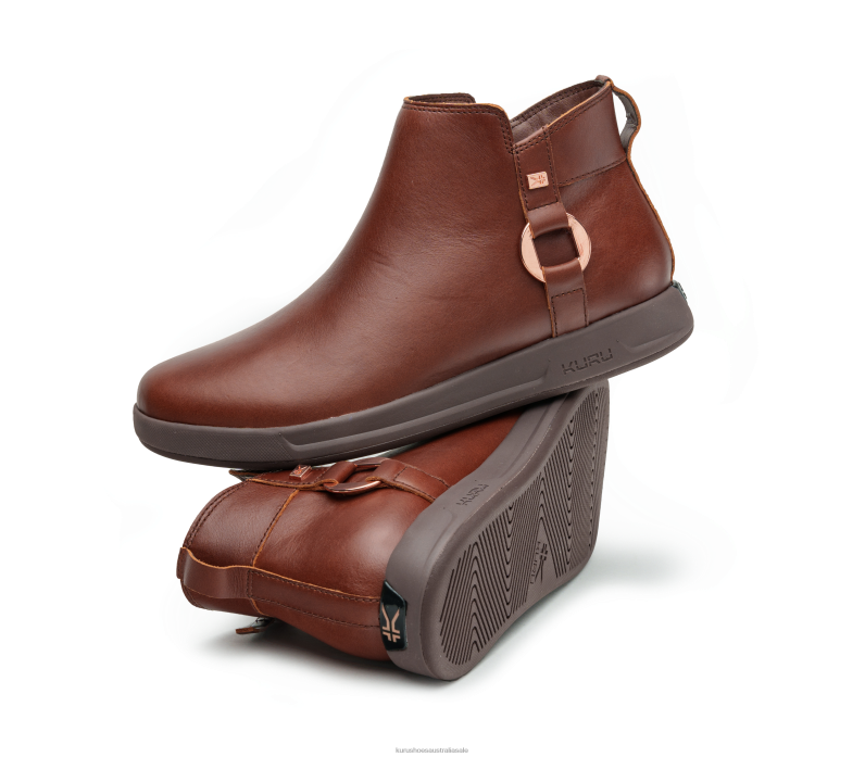 Rich Walnut/Copper Shoes Kuru 2204F128 TEMPO Women