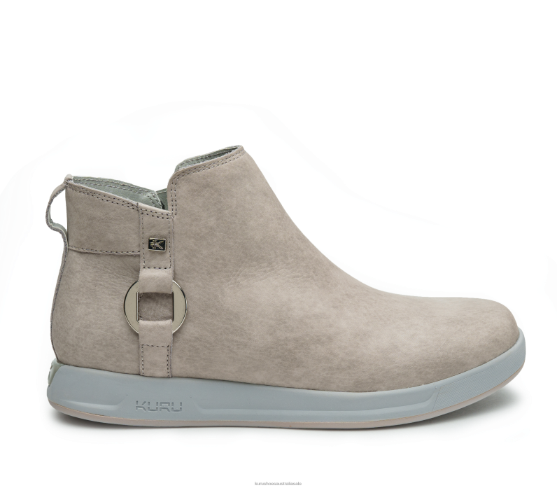 Warm Gray/Nickel Shoes Kuru 2204F131 TEMPO Women