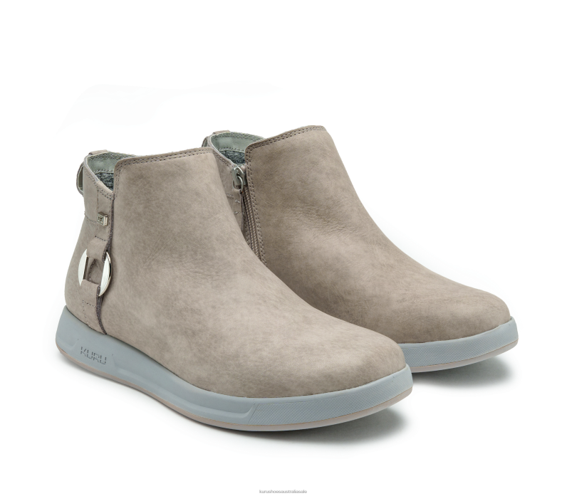 Warm Gray/Nickel Shoes Kuru 2204F131 TEMPO Women