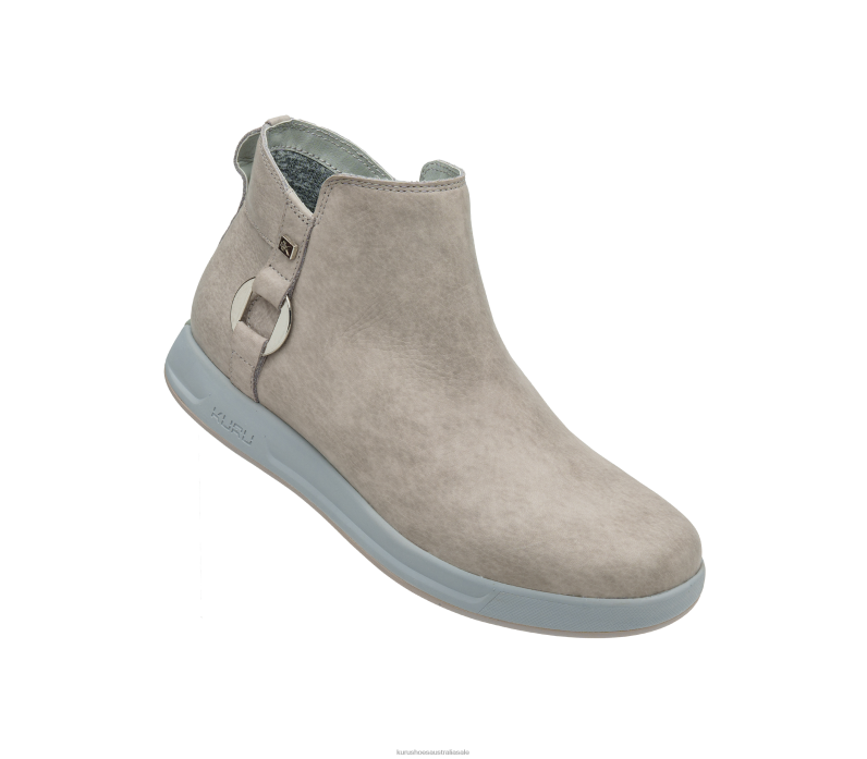 Warm Gray/Nickel Shoes Kuru 2204F131 TEMPO Women