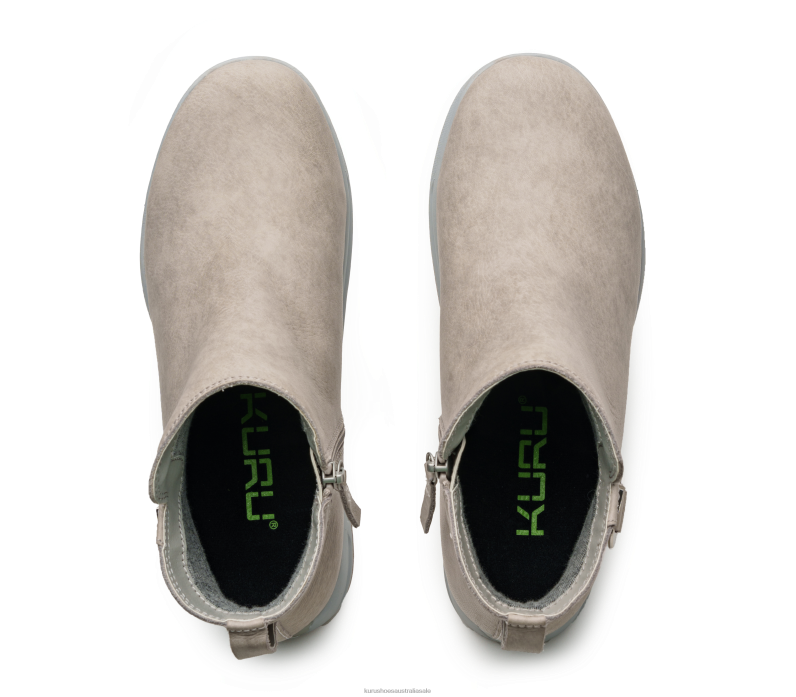 Warm Gray/Nickel Shoes Kuru 2204F131 TEMPO Women