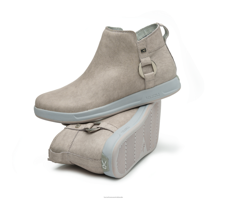 Warm Gray/Nickel Shoes Kuru 2204F131 TEMPO Women