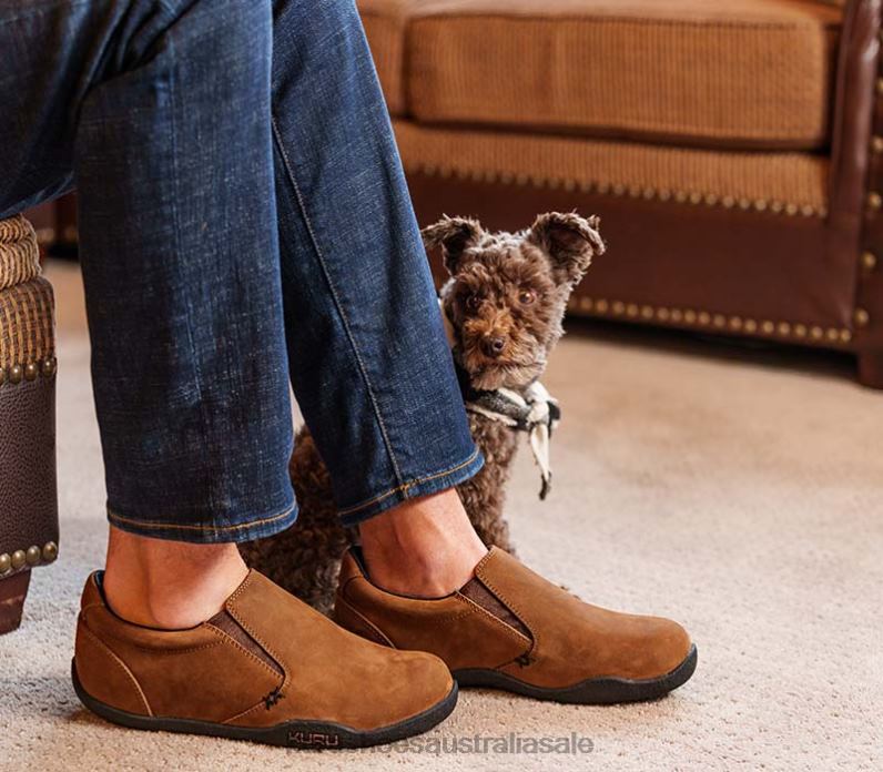 Chestnut Brown Shoes Kuru 2204F182 KIVI Men