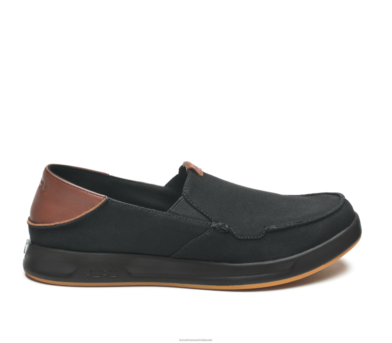 Jet Black/Rich Walnut Shoes Kuru 2204F180 PACE Men