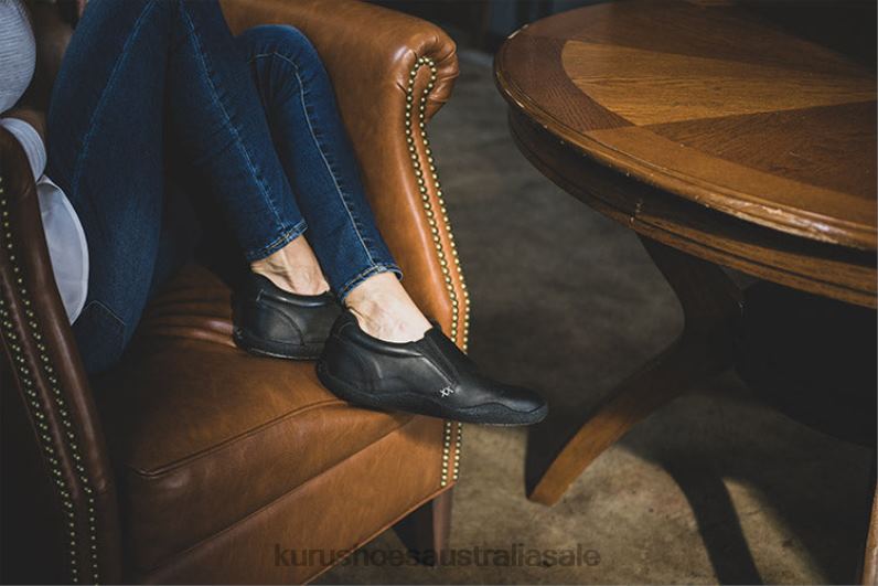 Lead Gray/Tan Shoes Kuru 2204F92 KIVI WIDE Women