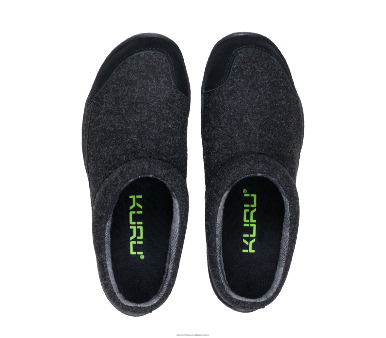 Charcoal/Black Shoes Kuru 2204F185 DRAFT Men