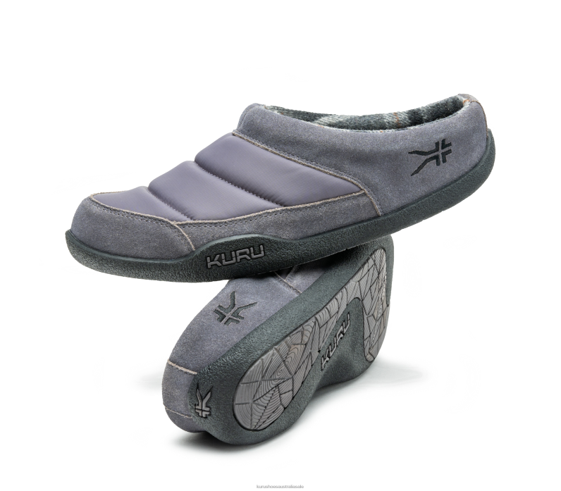 Slate Gray/Black Shoes Kuru 2204F186 DRAFT Men