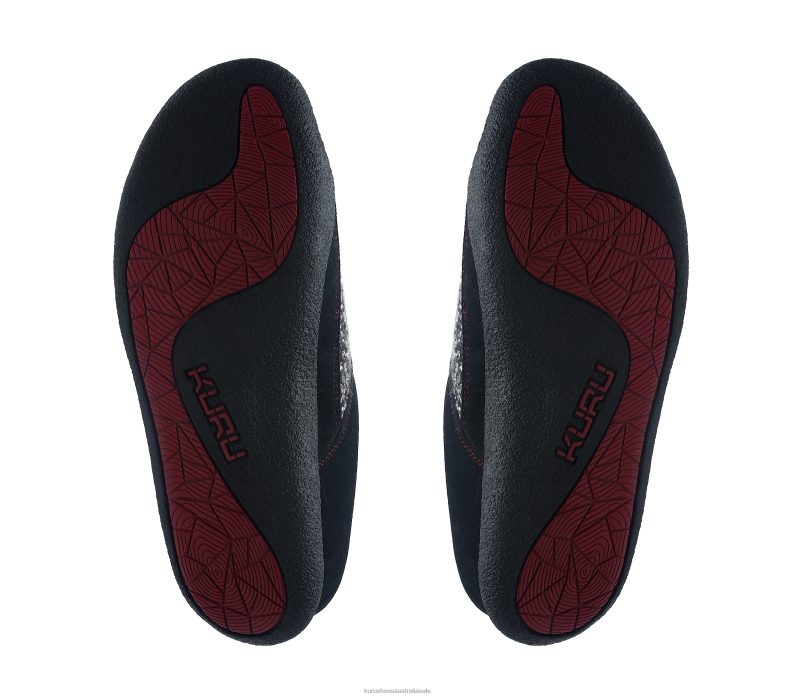 Black/Red Ruby Shoes Kuru 2204F74 DRAFT Women