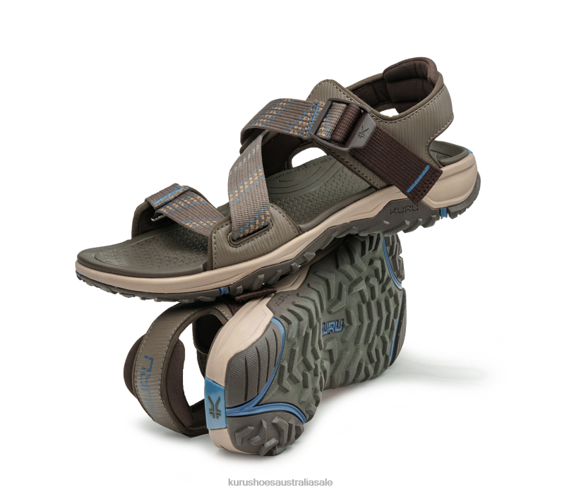 Cedar Brown/Mineral Blue Shoes Kuru 2204F197 CURRENT Men