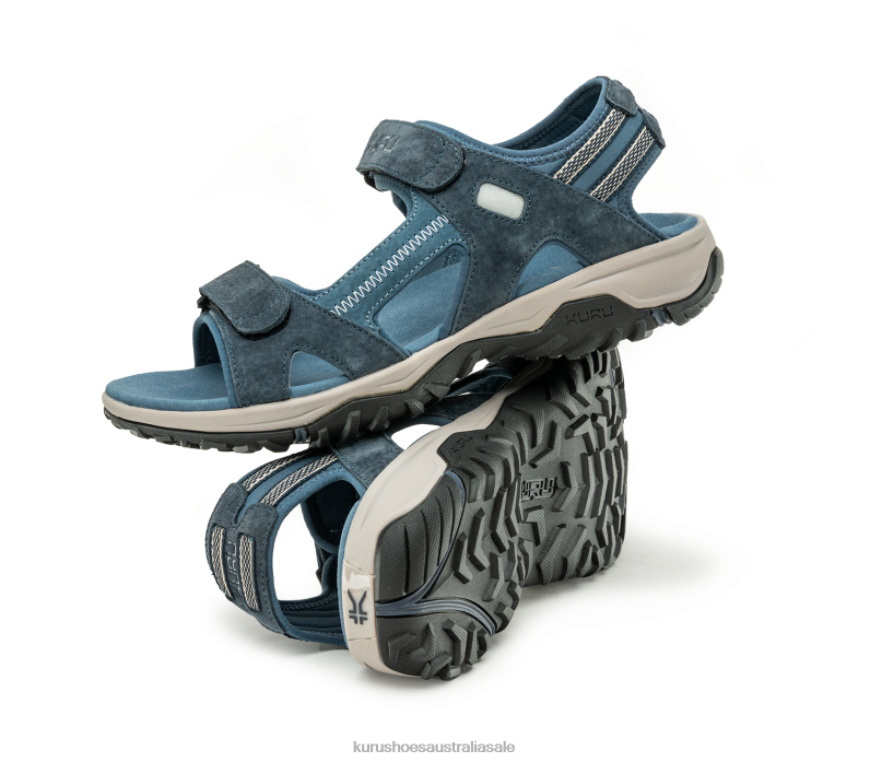 Midnight Blue/Stone Gray Shoes Kuru 2204F193 TREAD Men