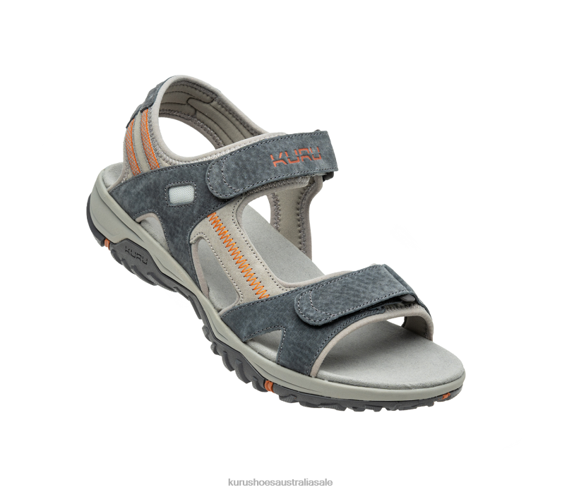 Slate Gray/Burnt Orange Shoes Kuru 2204F200 TREAD Men