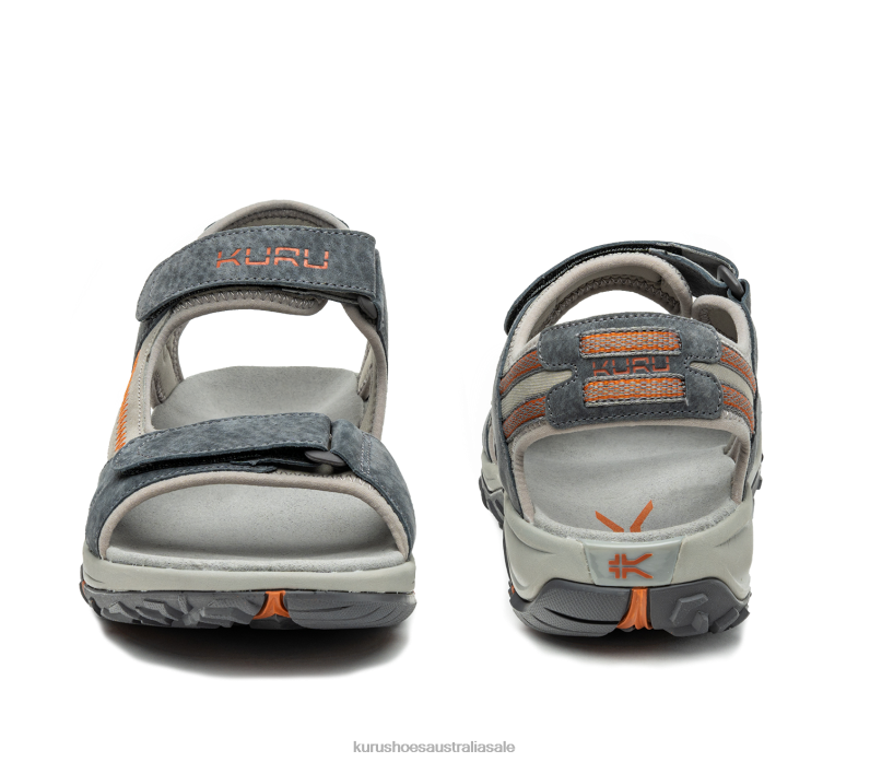 Slate Gray/Burnt Orange Shoes Kuru 2204F200 TREAD Men