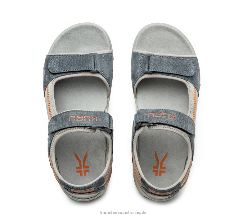 Slate Gray/Burnt Orange Shoes Kuru 2204F200 TREAD Men