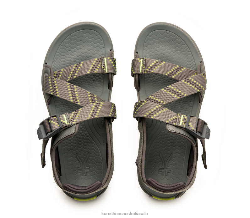 Slate Gray/Green Shoes Kuru 2204F204 CURRENT Men