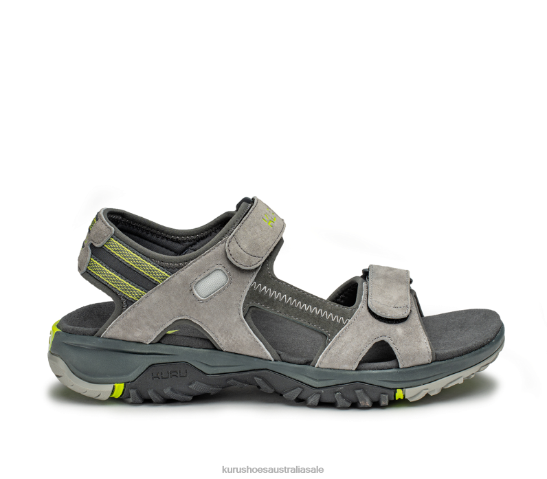 Wild Dove/Dark Shadow/Lime Green Shoes Kuru 2204F203 TREAD Men