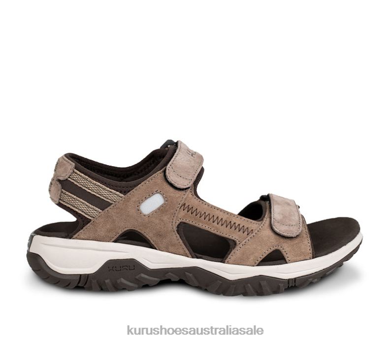 Cedar Brown/Vanilla Cream/Pale Khaki Shoes Kuru 2204F101 TREAD Women