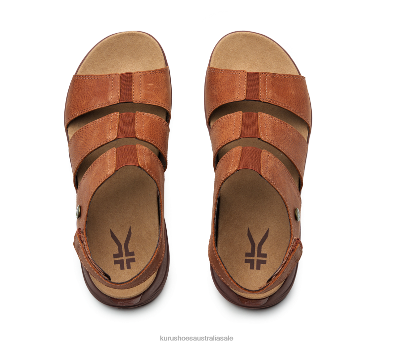 Cognac Brown Shoes Kuru 2204F99 CODA MUSE Women