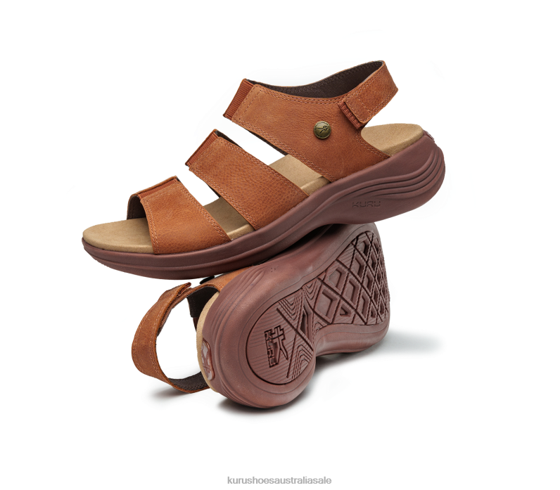 Cognac Brown Shoes Kuru 2204F99 CODA MUSE Women