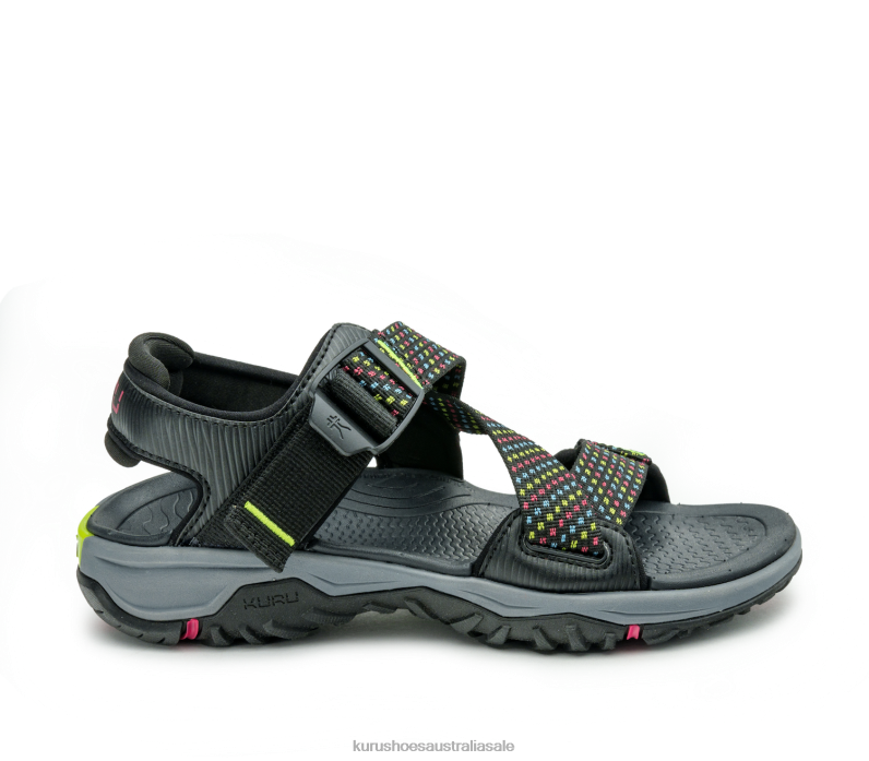 Jet Black/Multi Shoes Kuru 2204F120 CURRENT Women