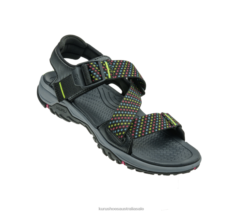 Jet Black/Multi Shoes Kuru 2204F120 CURRENT Women