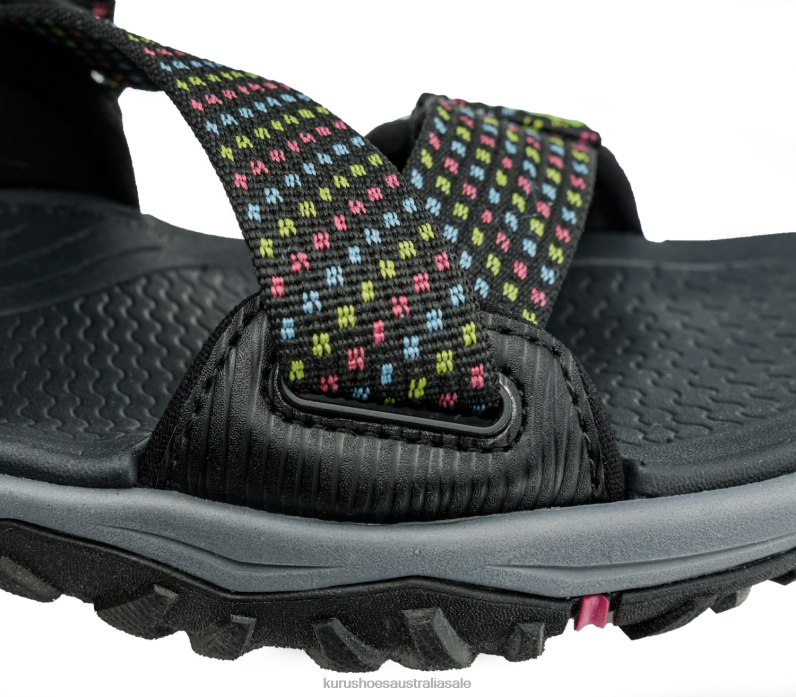 Jet Black/Multi Shoes Kuru 2204F120 CURRENT Women