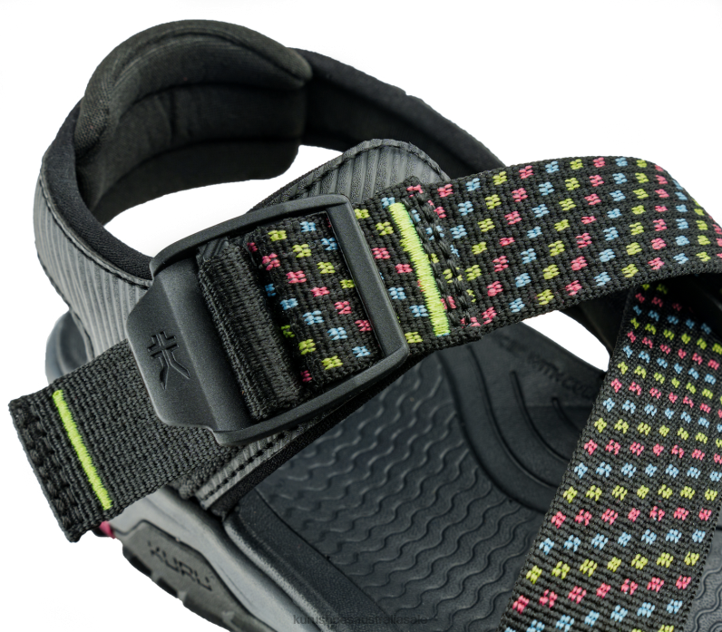 Jet Black/Multi Shoes Kuru 2204F120 CURRENT Women