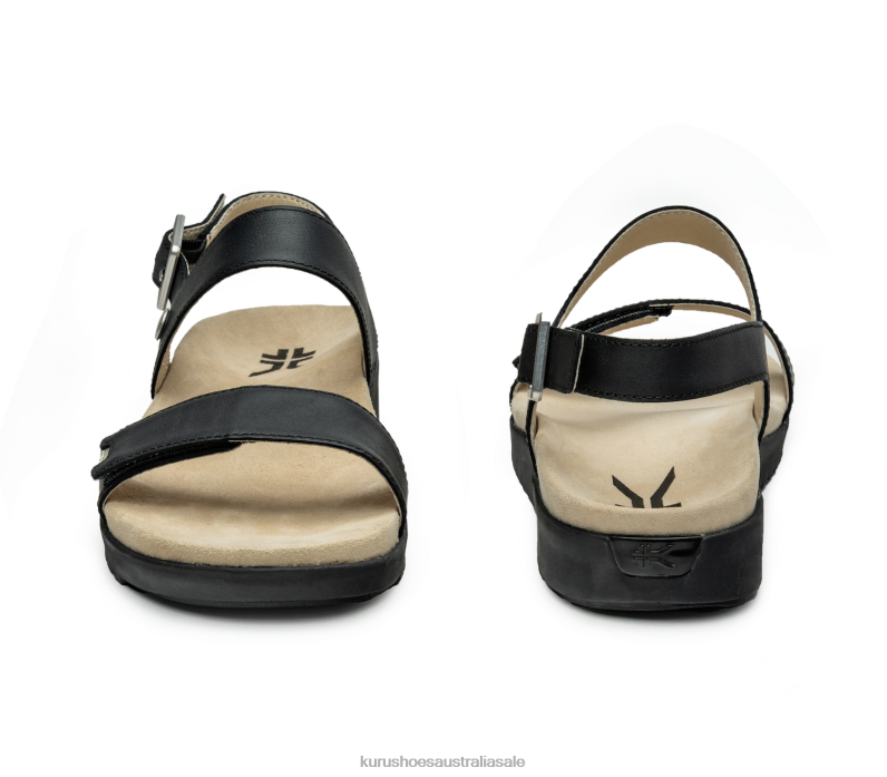 Jet Black/Sand Shoes Kuru 2204F114 GLIDE Women