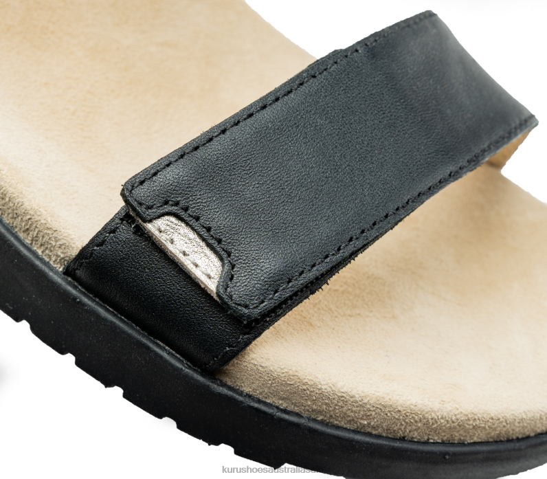 Jet Black/Sand Shoes Kuru 2204F114 GLIDE Women