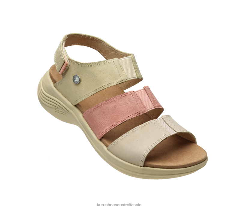 Straw/Light Peach Shoes Kuru 2204F110 CODA MUSE Women