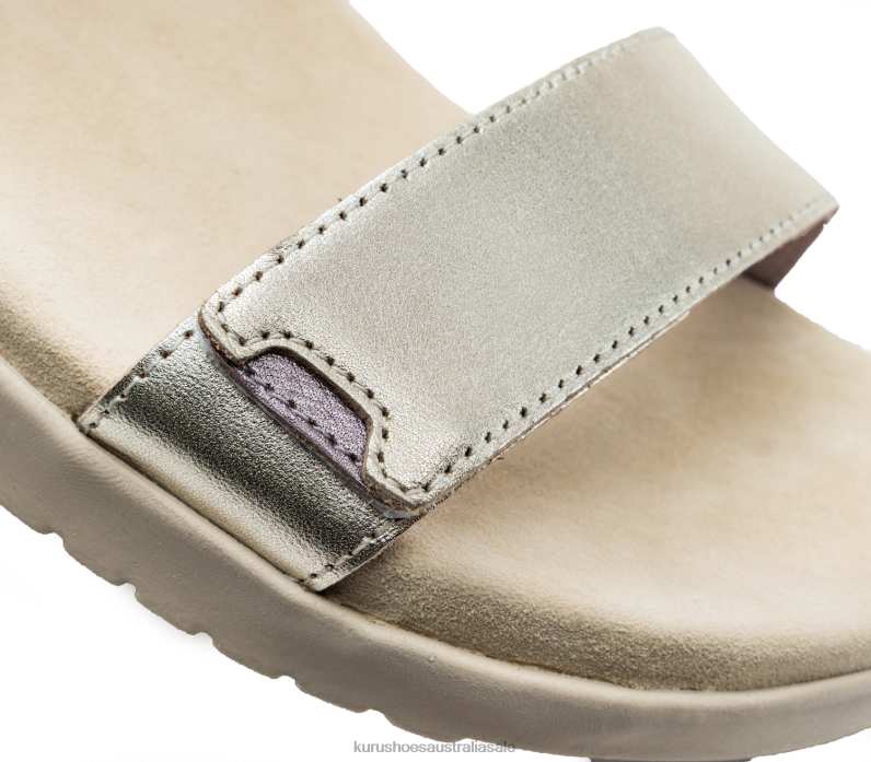 Taupe/Metallic Shoes Kuru 2204F116 GLIDE Women