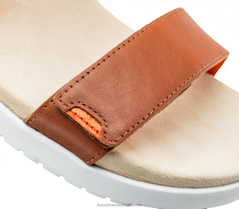 Walnut Brown/Blood Orange Shoes Kuru 2204F111 GLIDE Women