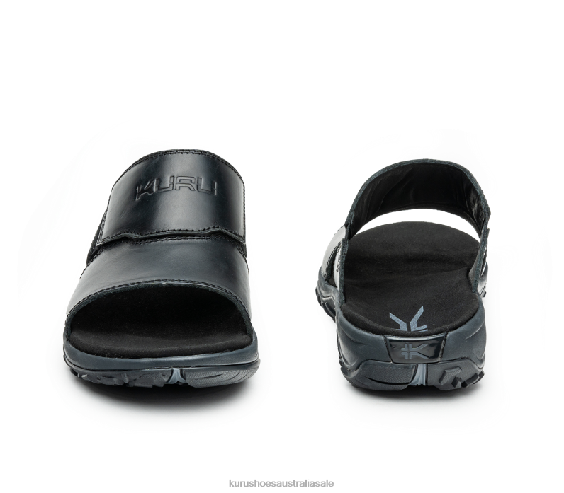 Jet Black/Slate Gray Shoes Kuru 2204F195 COVE Men