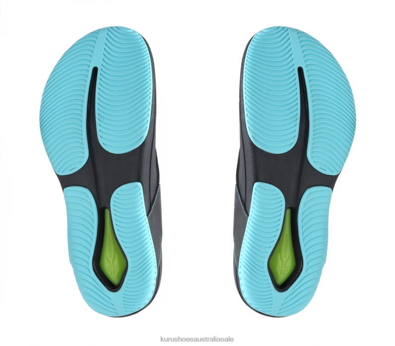 Jet Black/Blue Breeze Shoes Kuru 2204F113 KALA Women