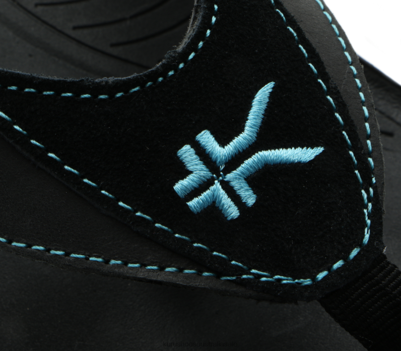 Jet Black/Blue Breeze Shoes Kuru 2204F113 KALA Women