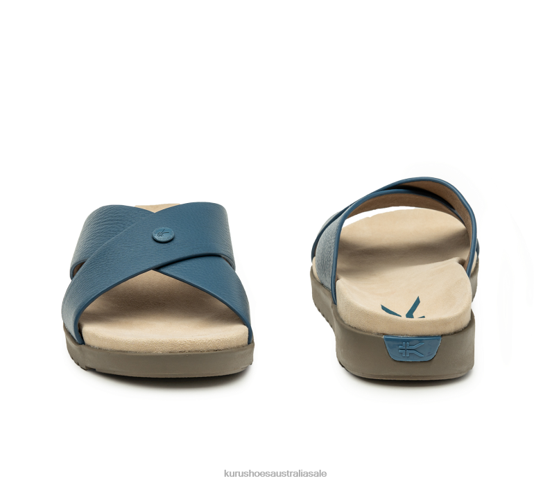 Mineral Blue/Faded Brown Shoes Kuru 2204F124 BREEZE Women