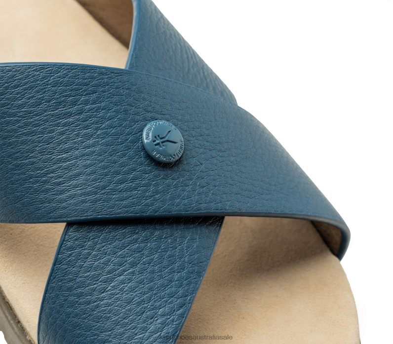 Mineral Blue/Faded Brown Shoes Kuru 2204F124 BREEZE Women