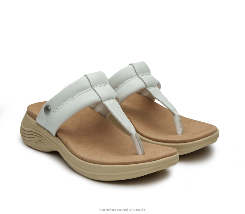 White/Sand Shoes Kuru 2204F109 CODA SUVI Women